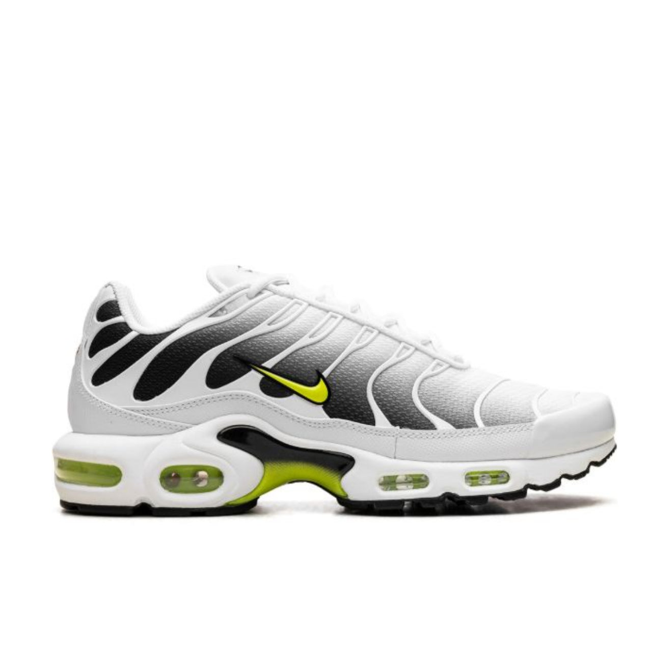 Nike Air Max Plus White Black Volt