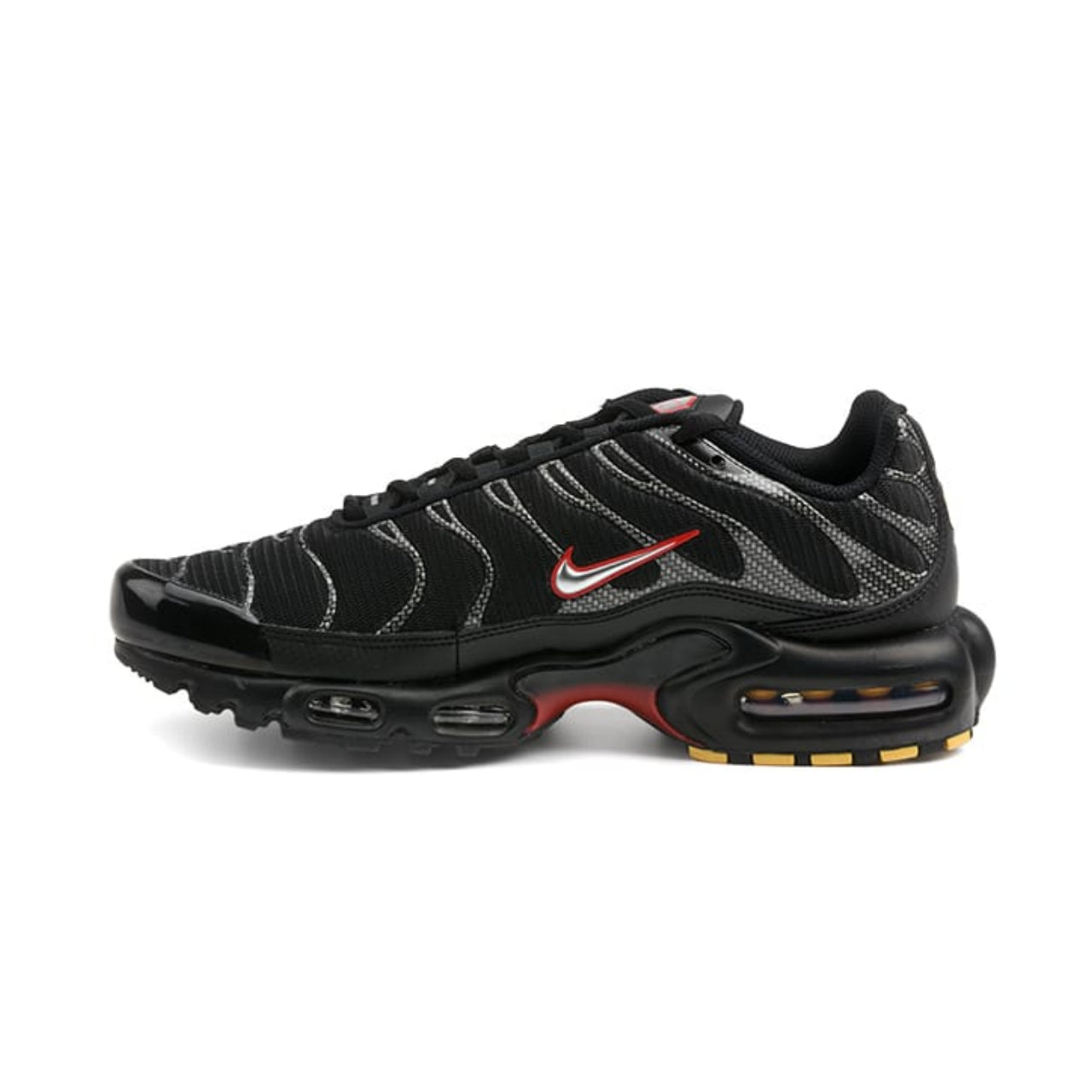 NIKE TN AIR MAX PLUS BLACK/UNIVERSITY RED