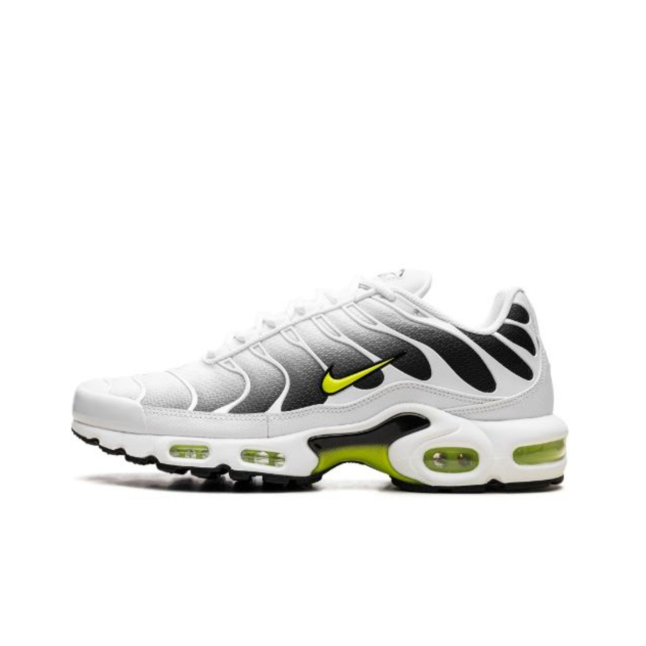 Nike Air Max Plus White Black Volt